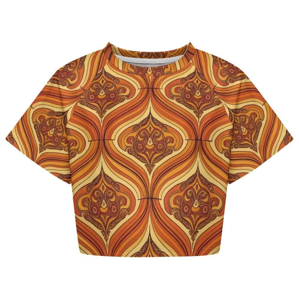 Crop Top Short-Sleeve T-Shirt Inkedjoy