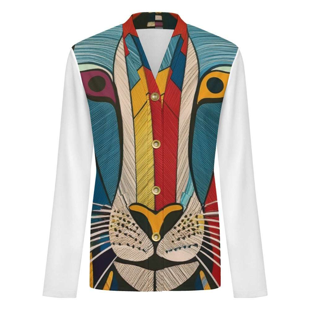 Animal Print Thin Cardigan Inkedjoy