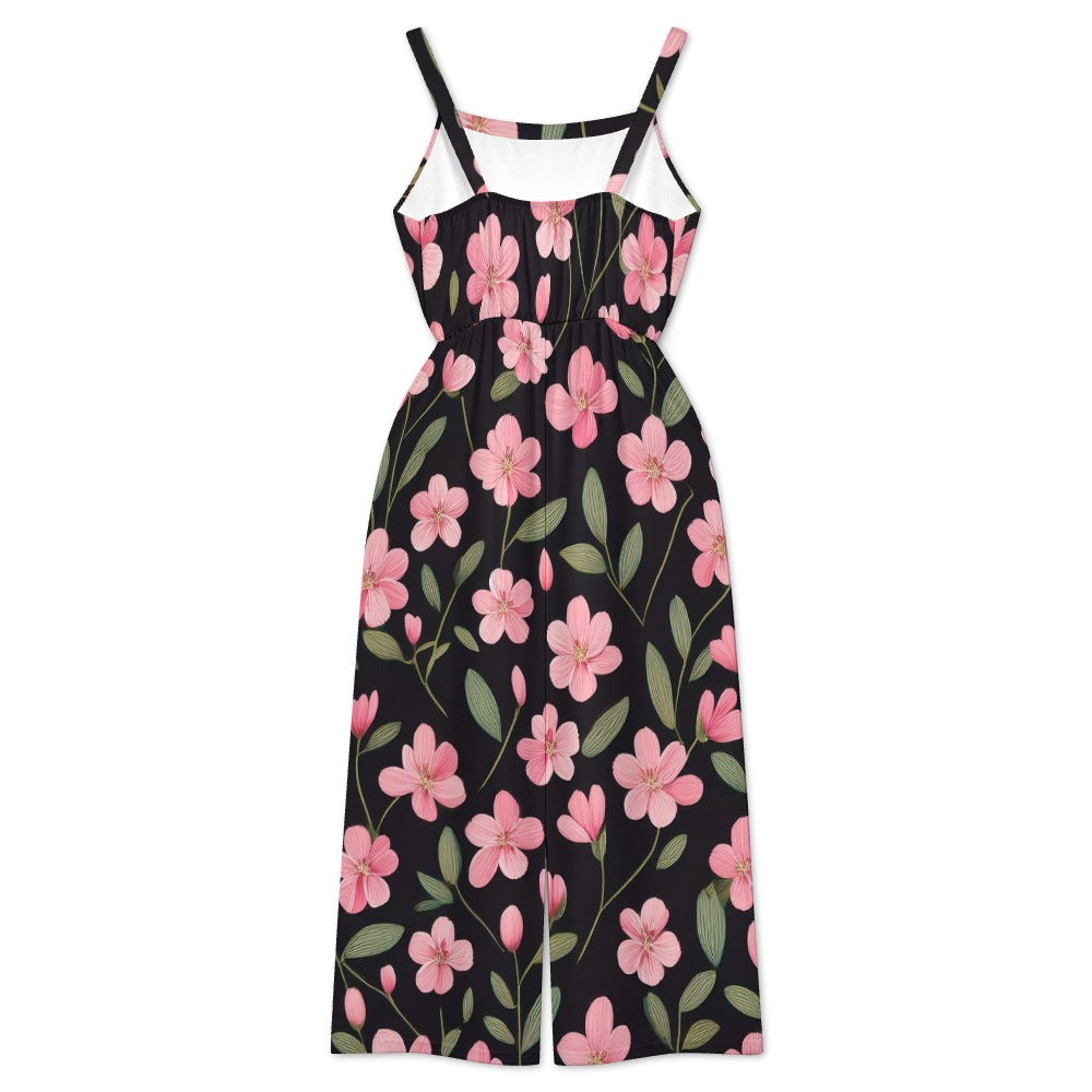 Strapped jumpsuit