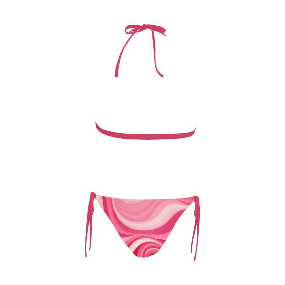 Bikini Swimsuit Front Buckle Inkedjoy