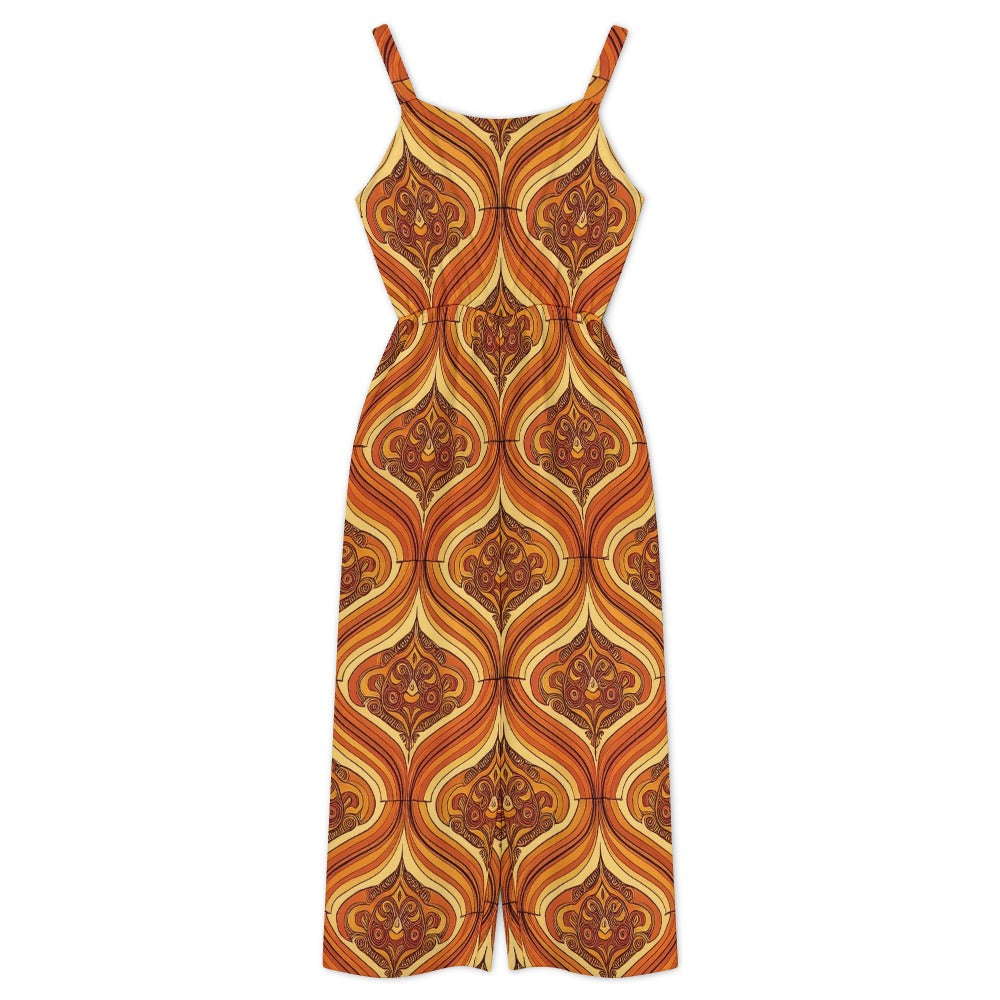 Strapped jumpsuit