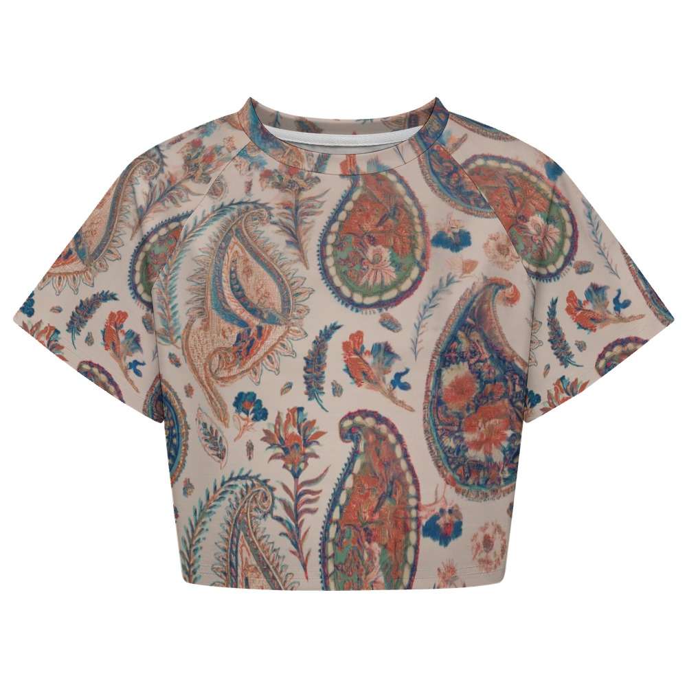 Crop Top Short-Sleeve T-Shirt Inkedjoy