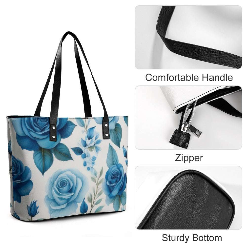 Leather handbag Inkedjoy