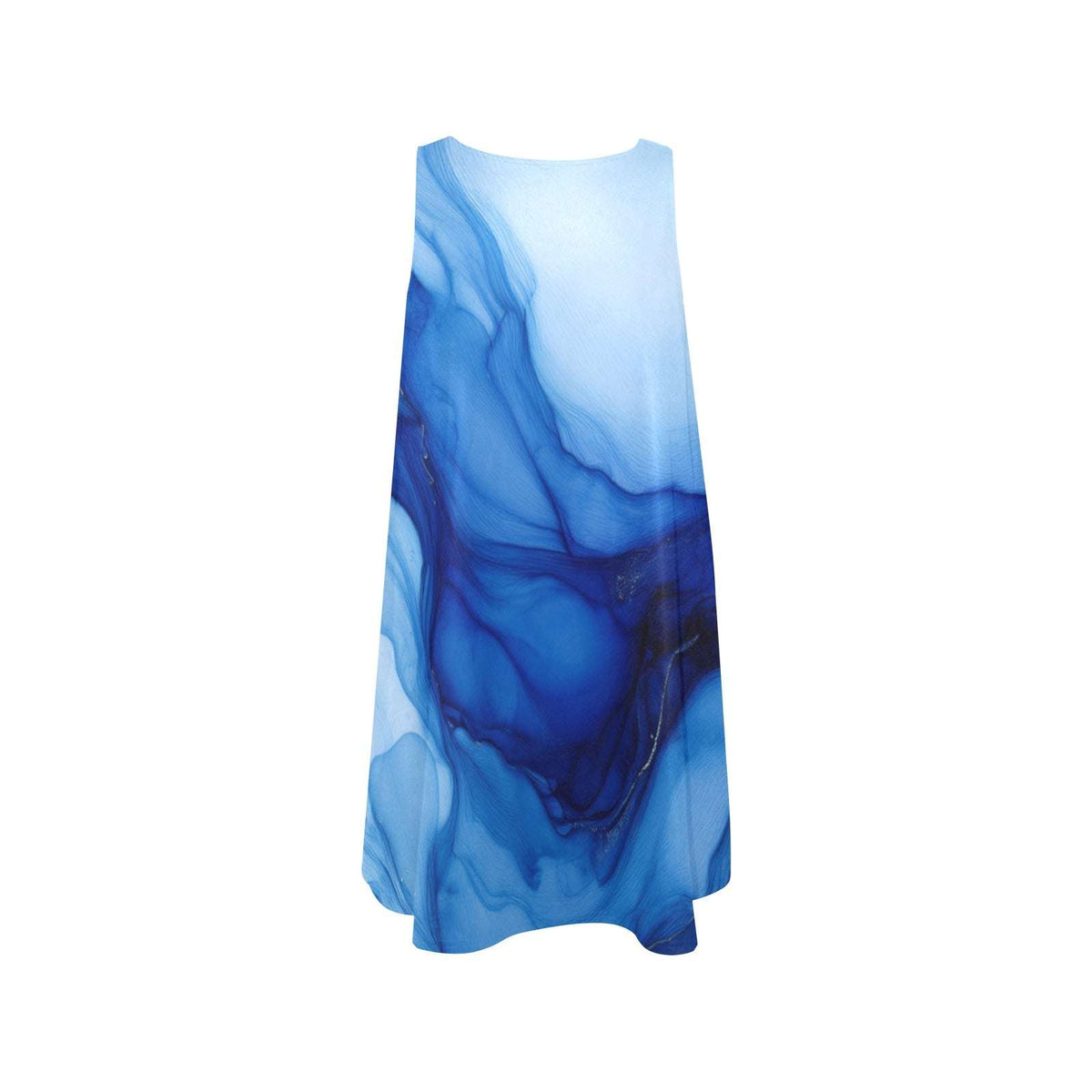 Sleeveless Pocket Dress Inkedjoy