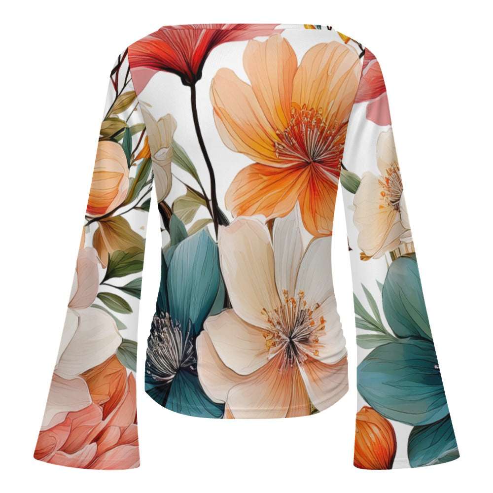Bell Sleeve T-shirt Inkedjoy
