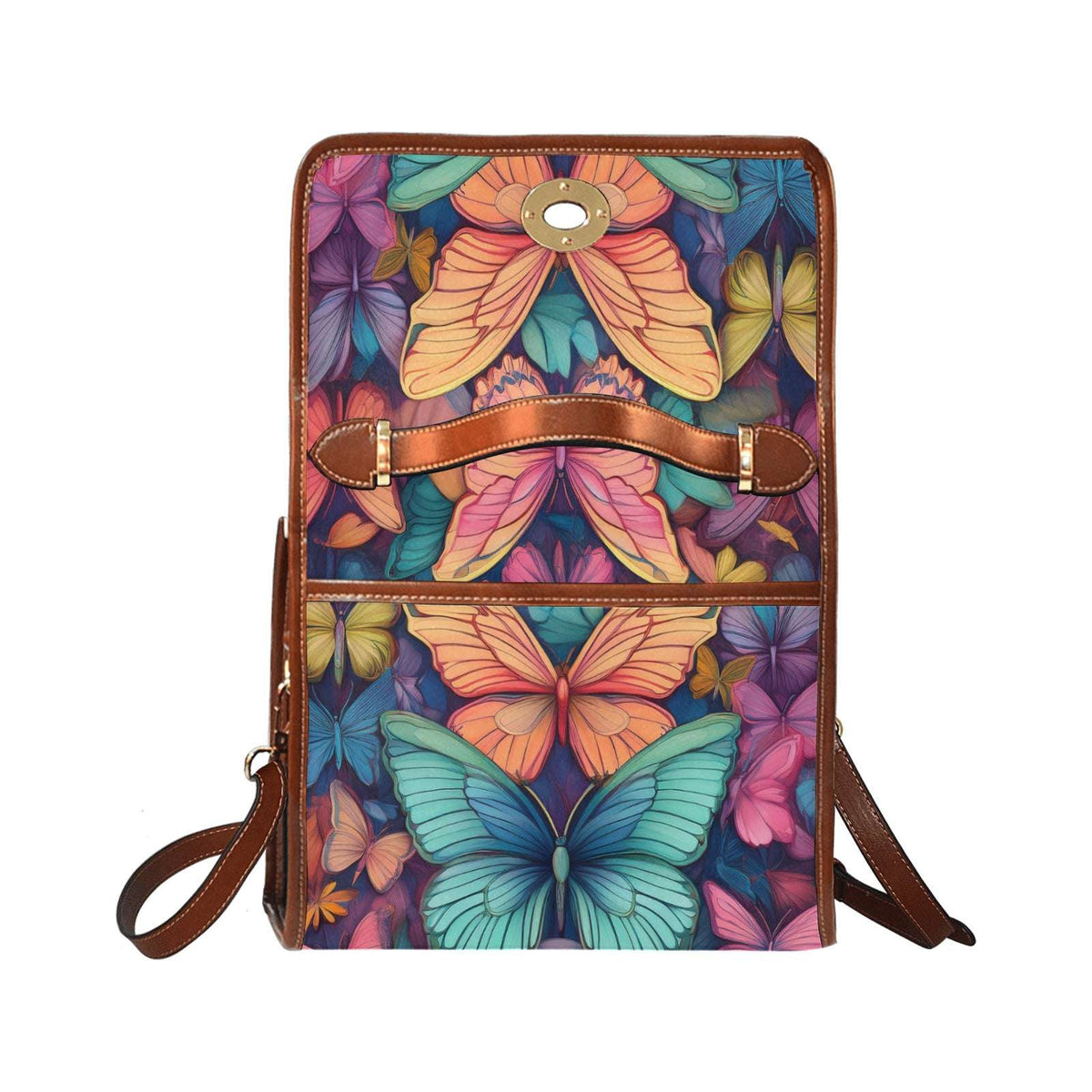 Waterproof Canvas Bag-Brown Inkedjoy