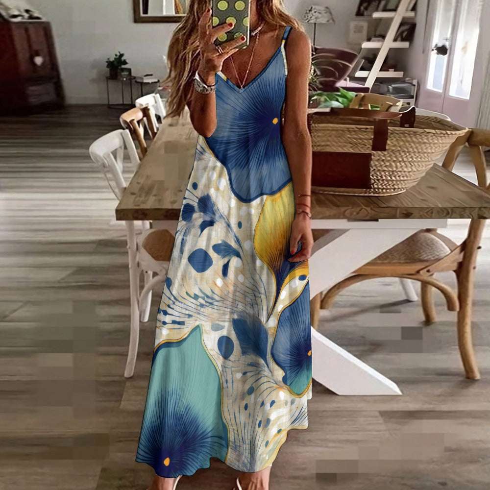 Sling Long Dress Inkedjoy