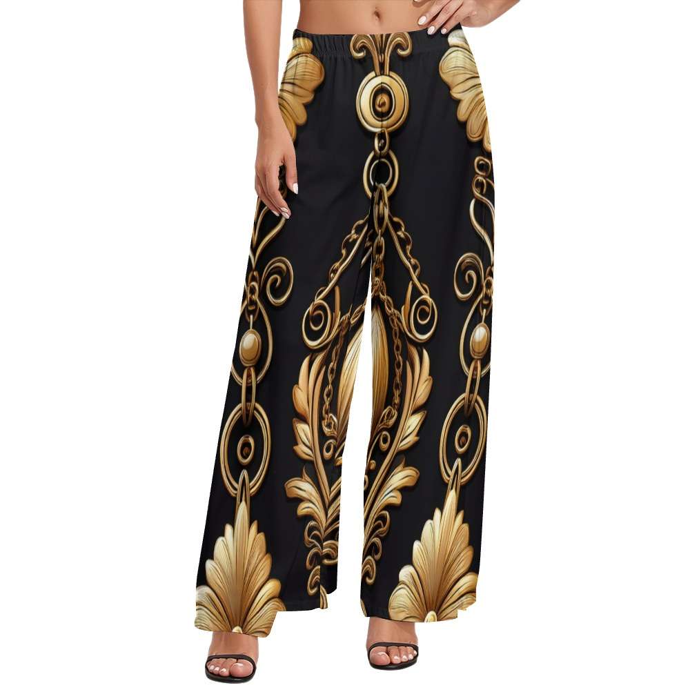 Wide Leg Pants Inkedjoy