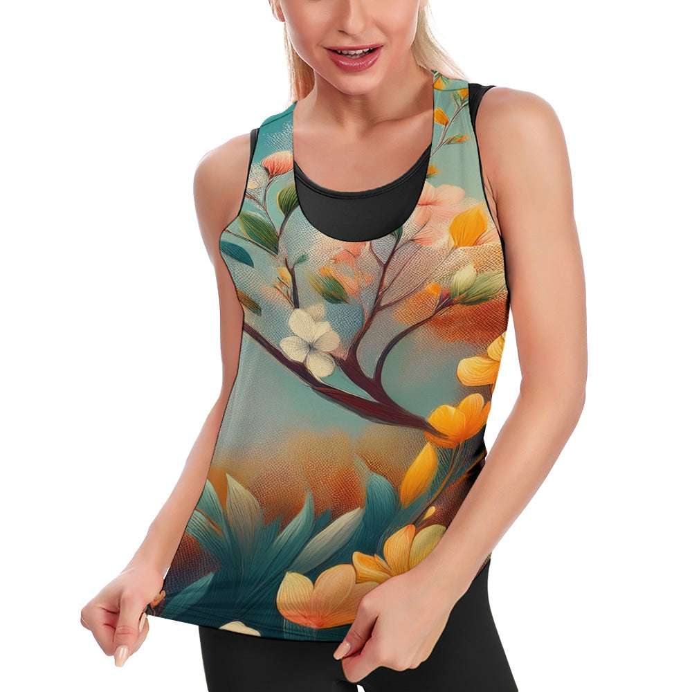 Sweat-Absorbing Yoga Vest