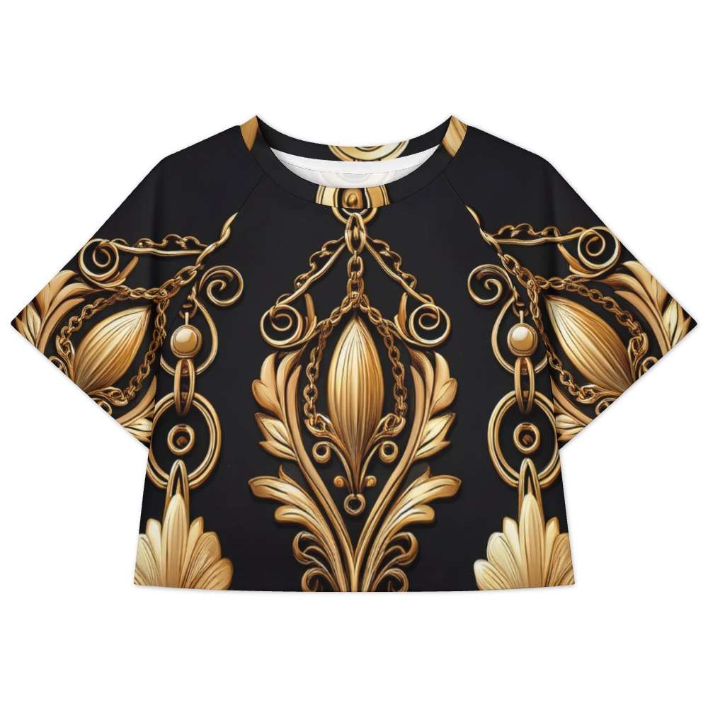 Crop Top Short-Sleeve T-Shirt Inkedjoy