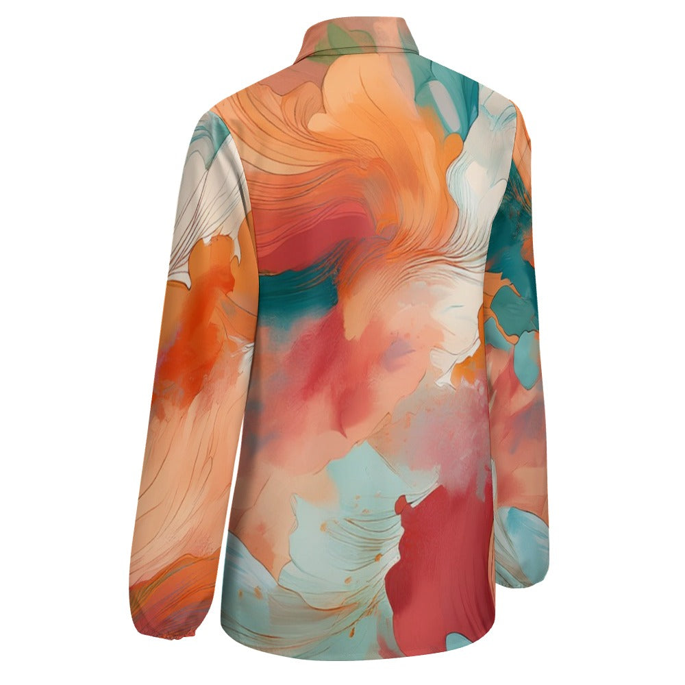 Vintage Casual Long Sleeve Shirt Inkedjoy