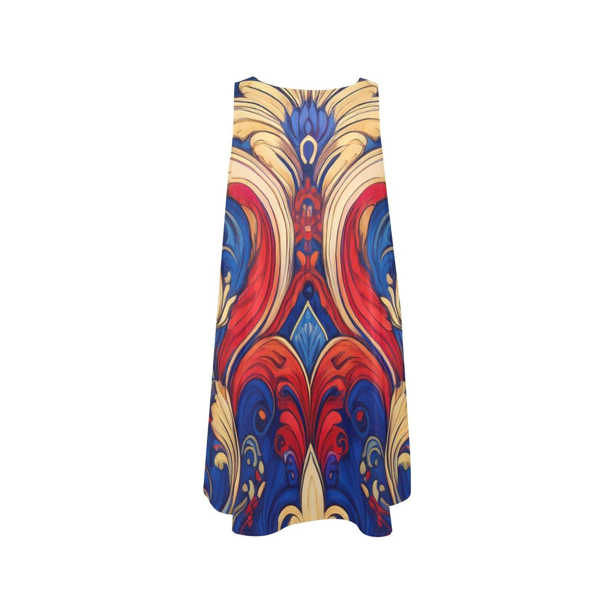 Sleeveless Pocket Dress Inkedjoy