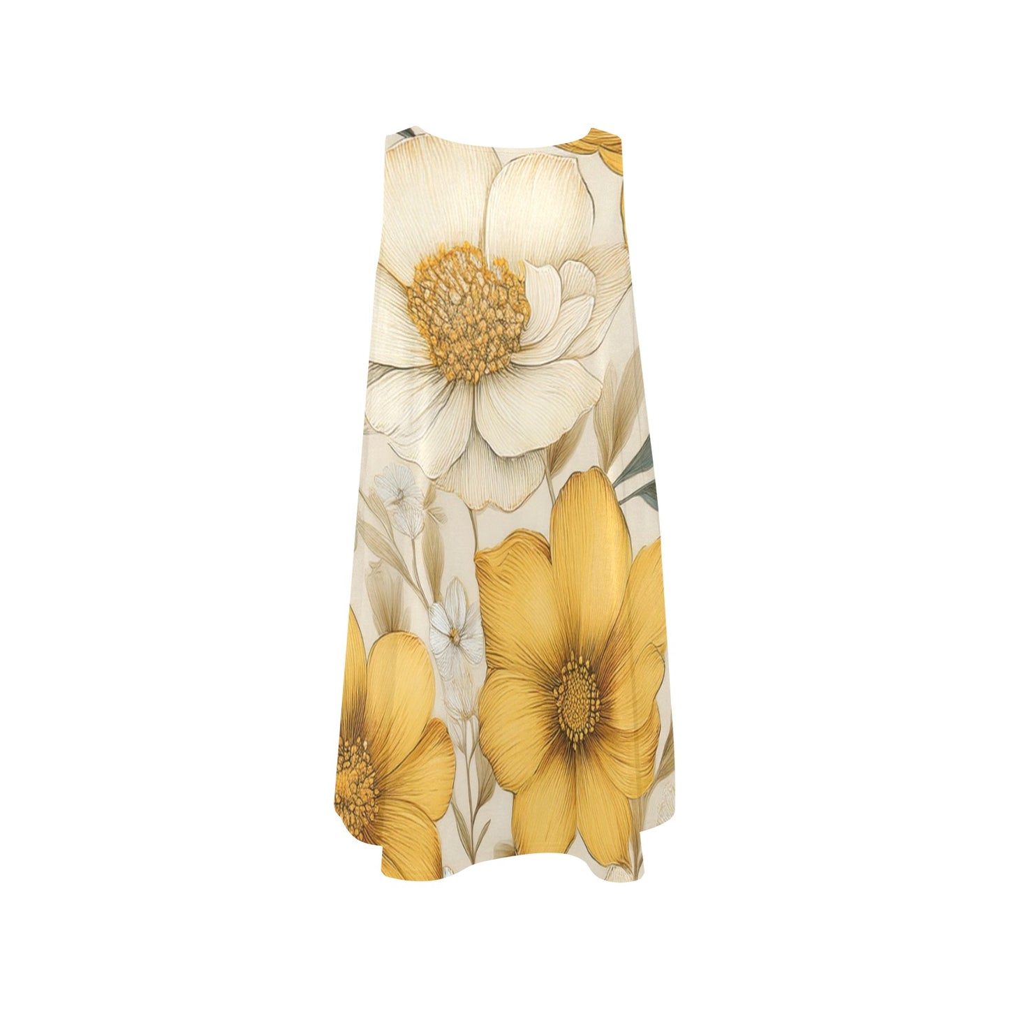 Sleeveless Pocket Dress