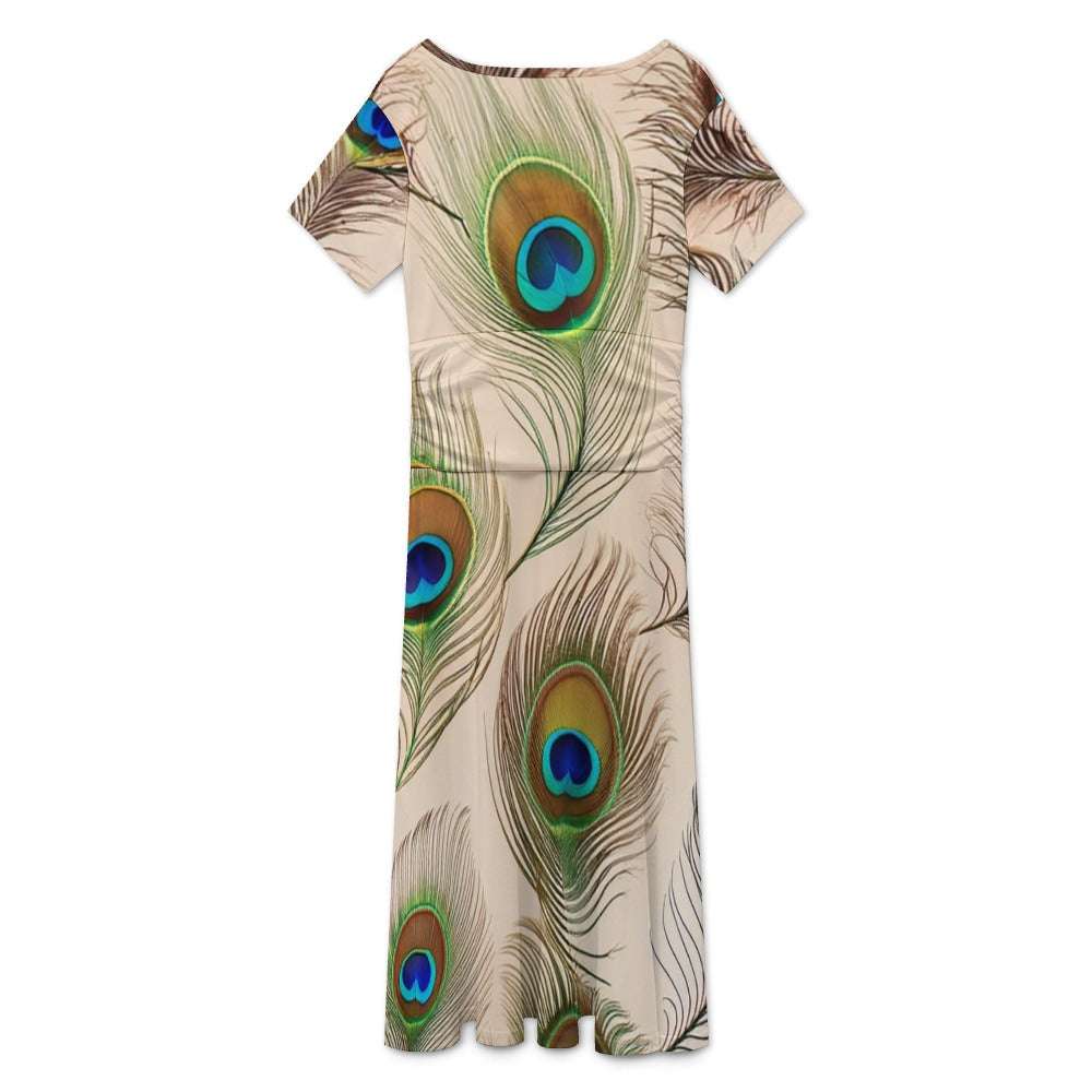 Short sleeved dress Inkedjoy