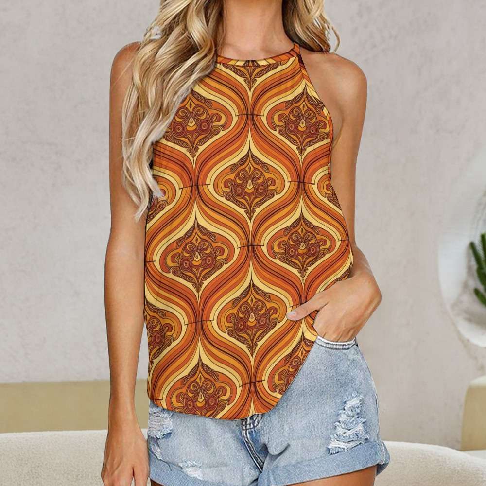 Halter Neck Top Inkedjoy
