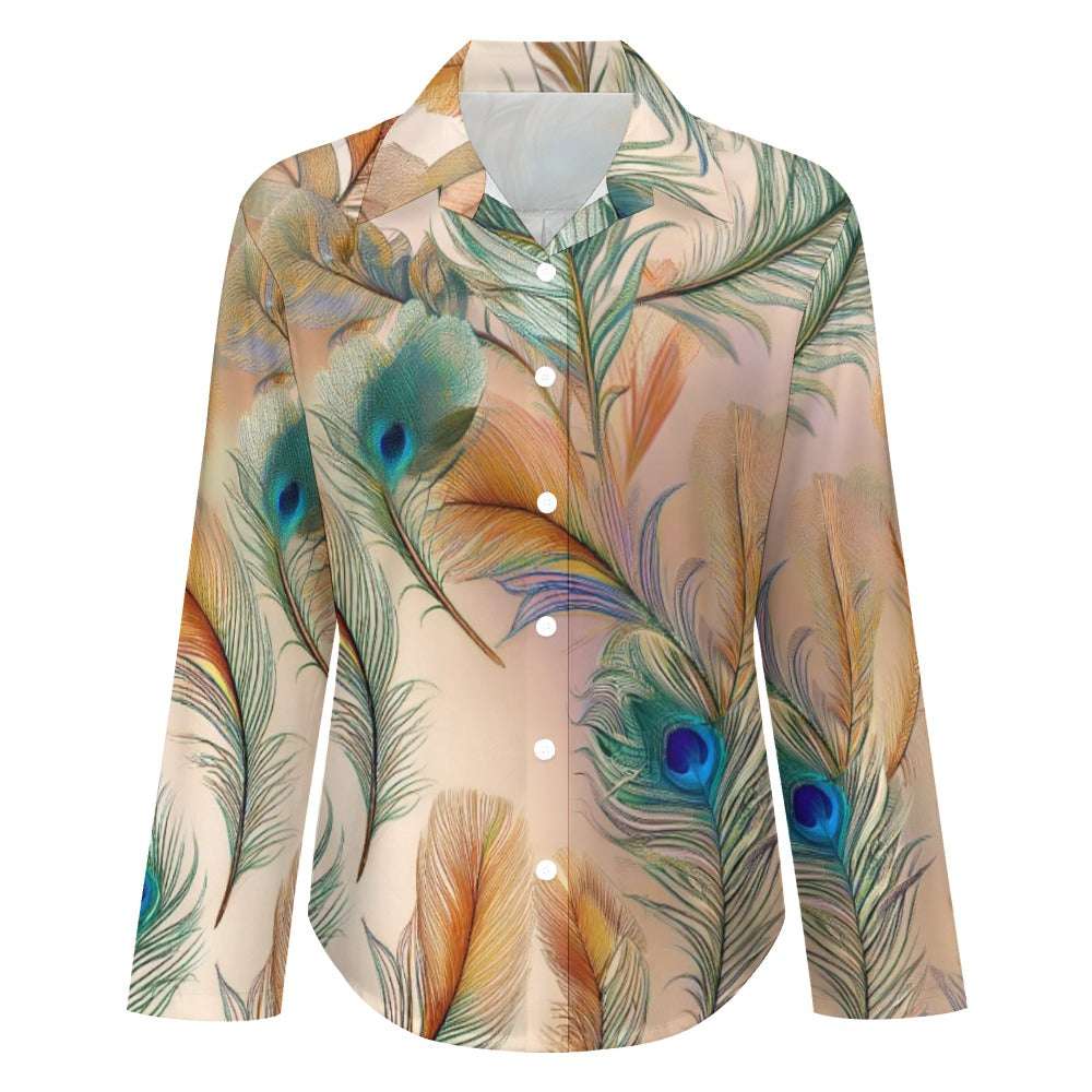 Cropped hem shirt Inkedjoy