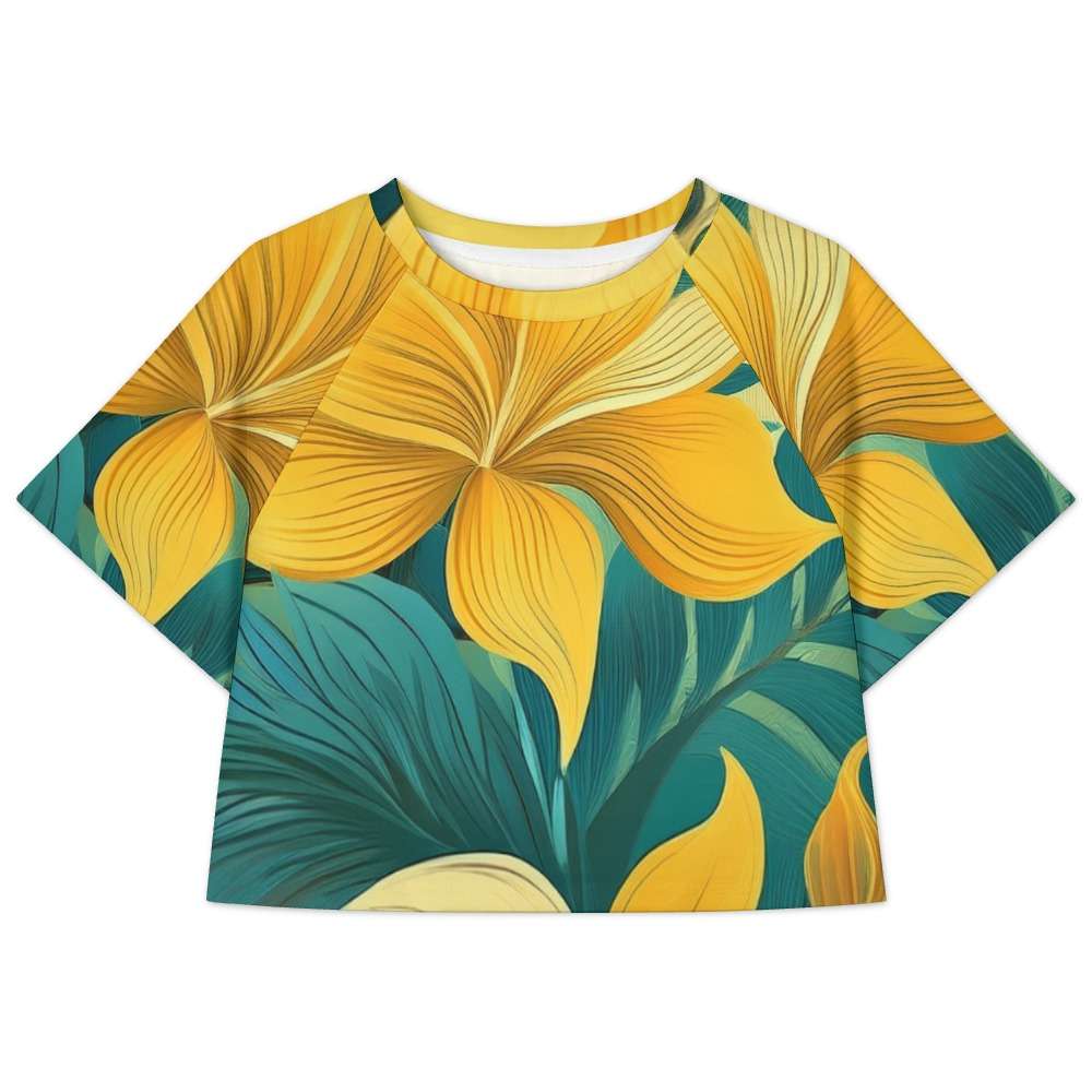 Crop Top Short-Sleeve T-Shirt Inkedjoy
