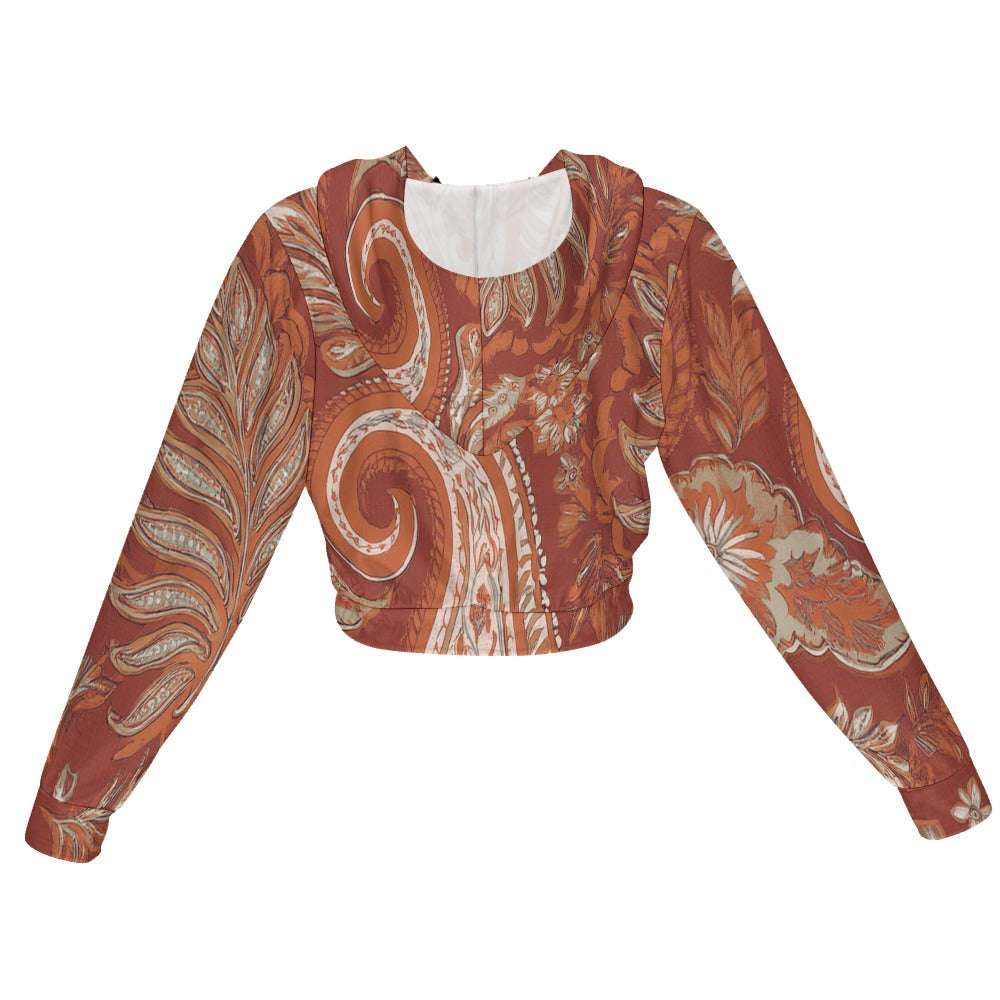 Chiffon Cropped Jacket Inkedjoy