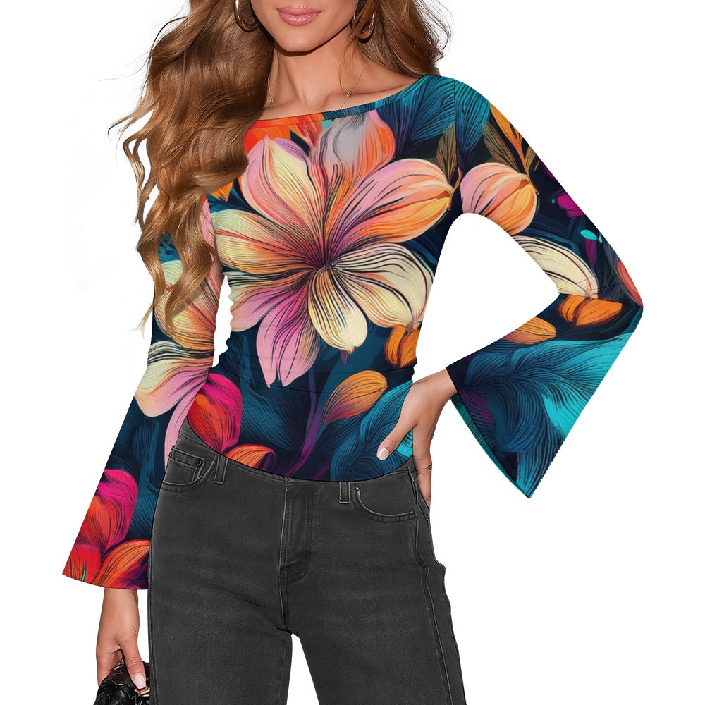 Bell Sleeve T-shirt - Shibondri Inkedjoy
