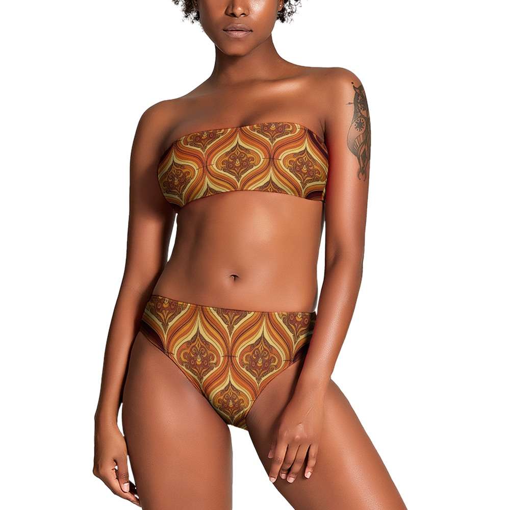 Two Piece Bikini Swimsuit Inkedjoy