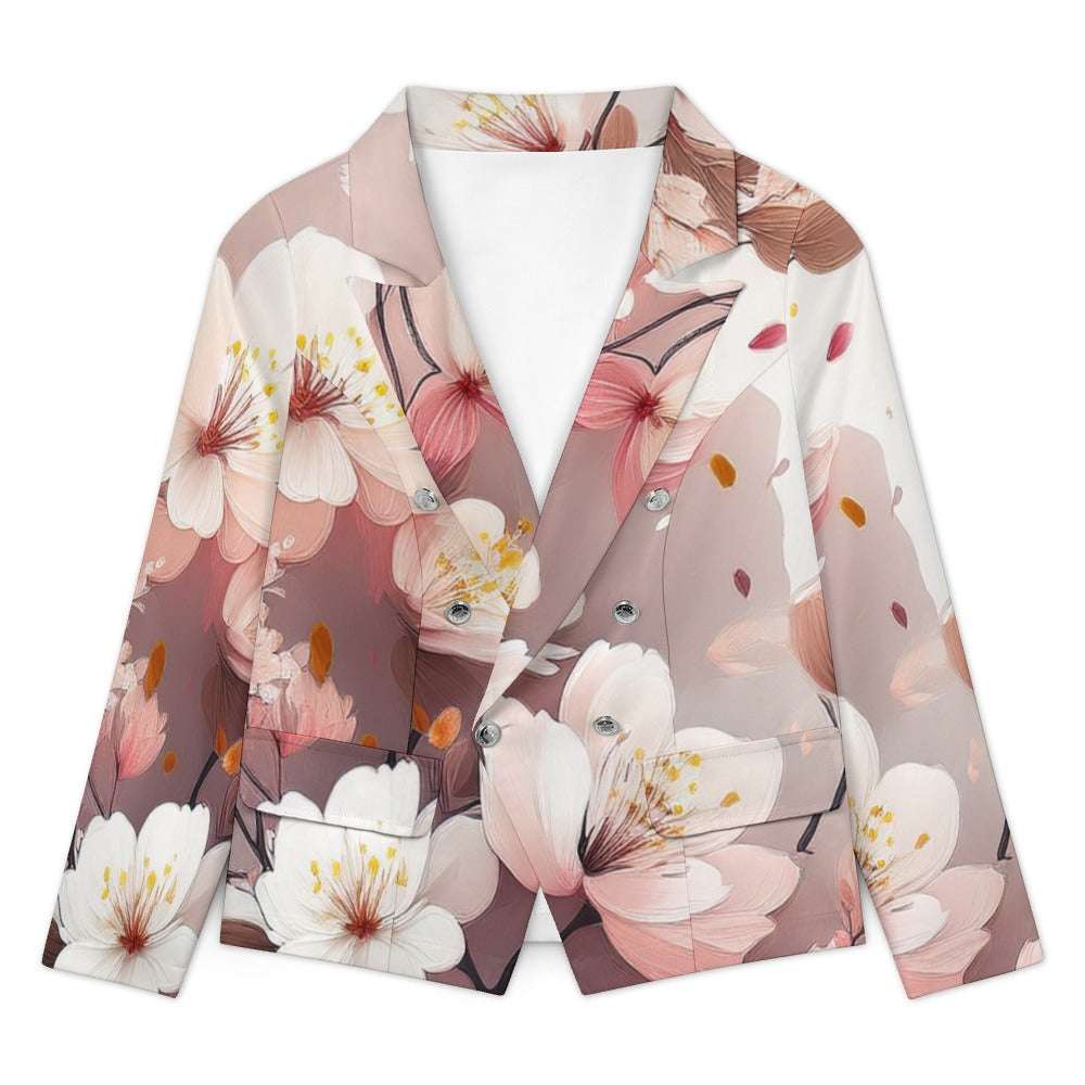 Floral Casual Blaser Inkedjoy