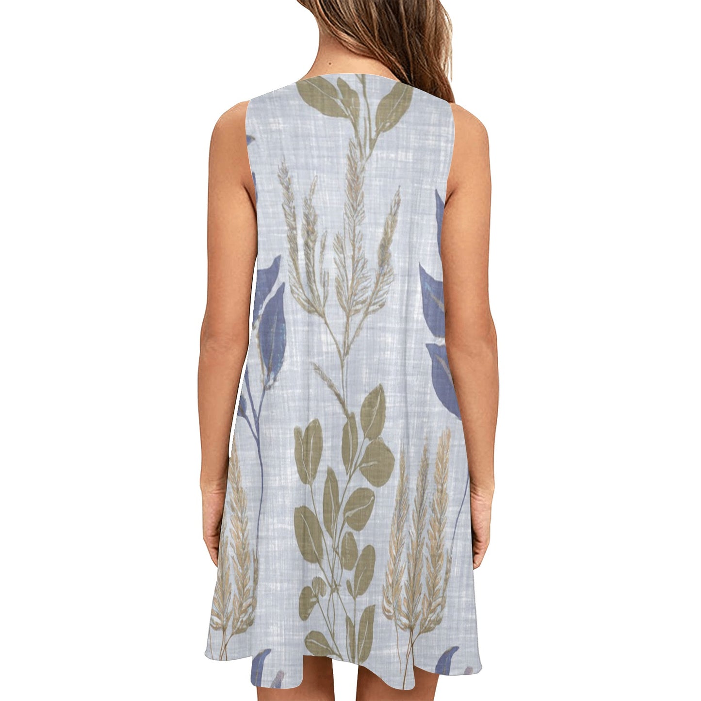 Sleeveless Pocket Dress