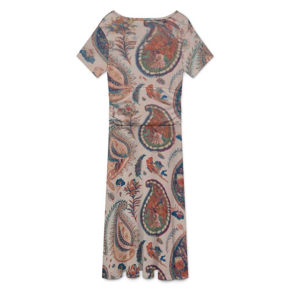 Short sleeved dress Inkedjoy