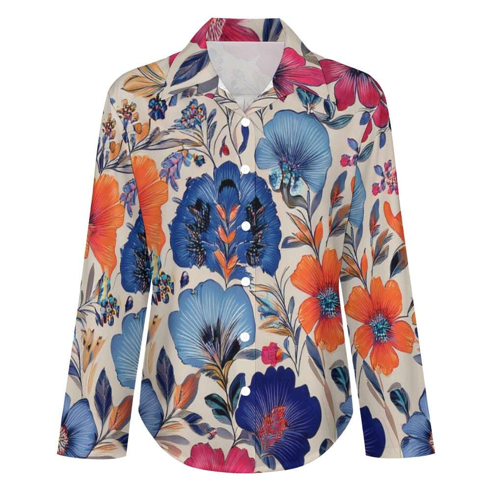 Cropped hem shirt Inkedjoy