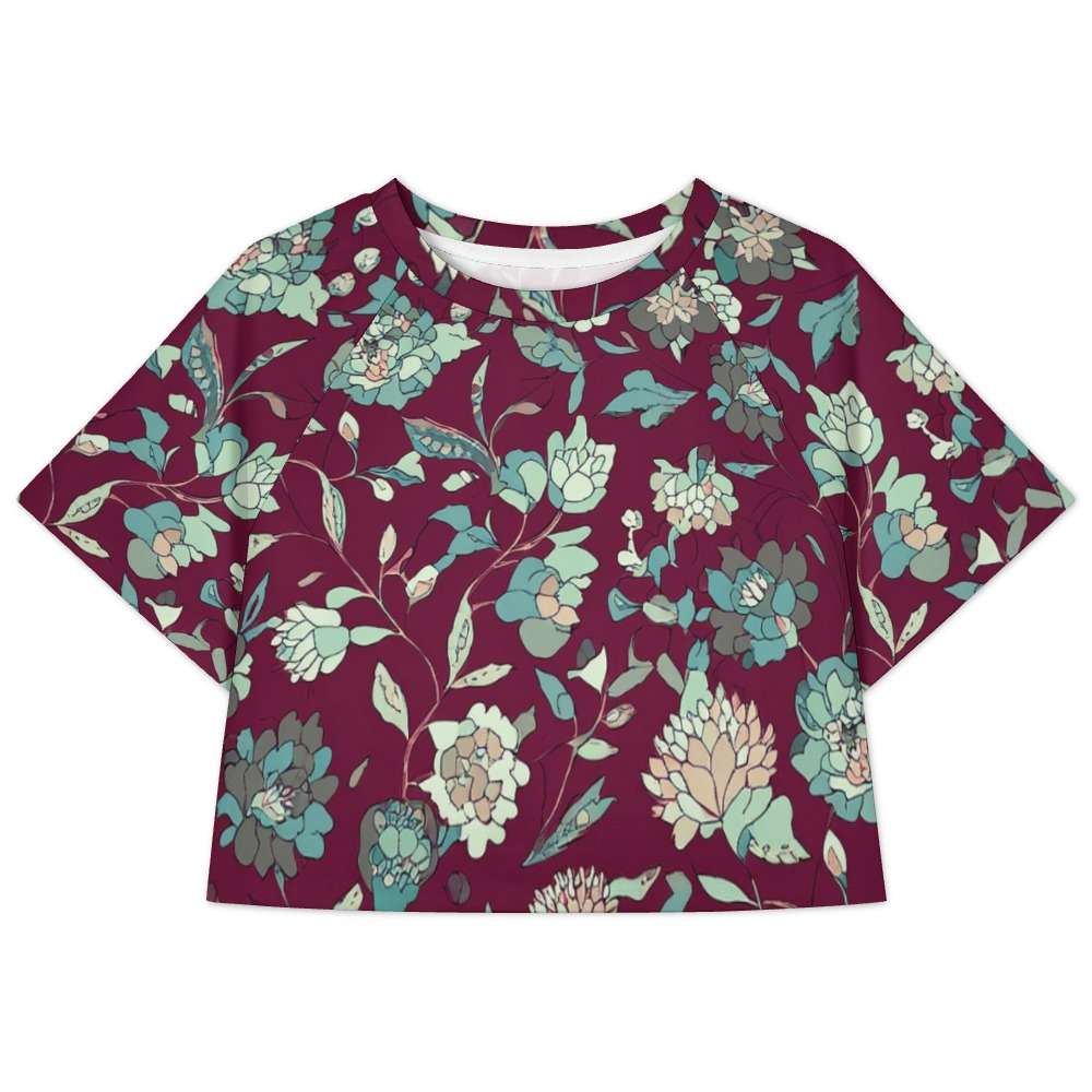 Crop Top Short-Sleeve T-Shirt Inkedjoy