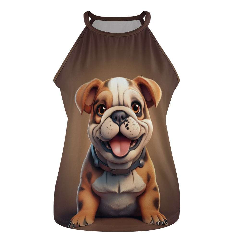 Crew Neck Vest Inkedjoy