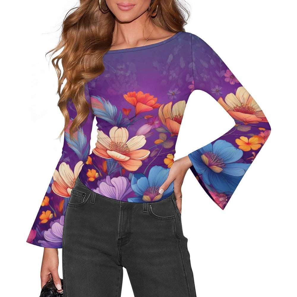 Bell Sleeve T-shirt - Shibondri Inkedjoy