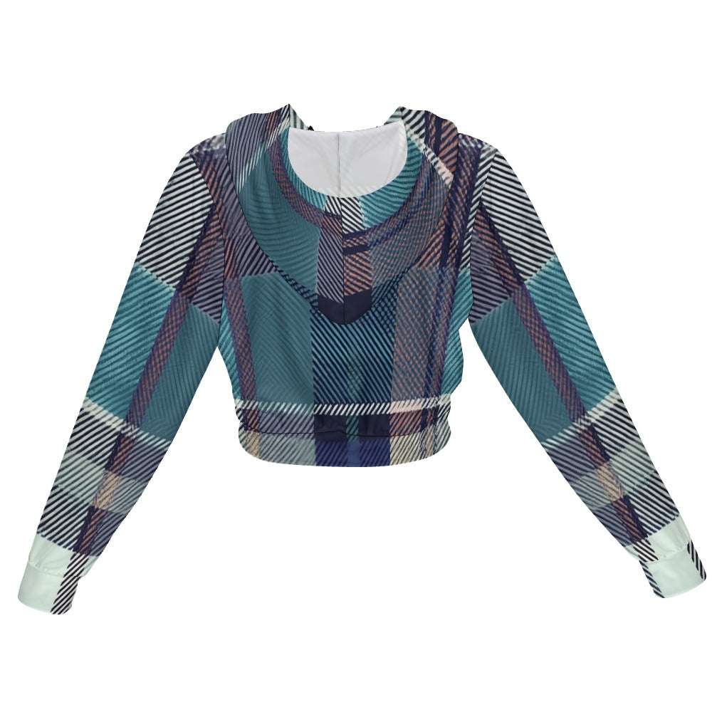 Chiffon Cropped Jacket Inkedjoy