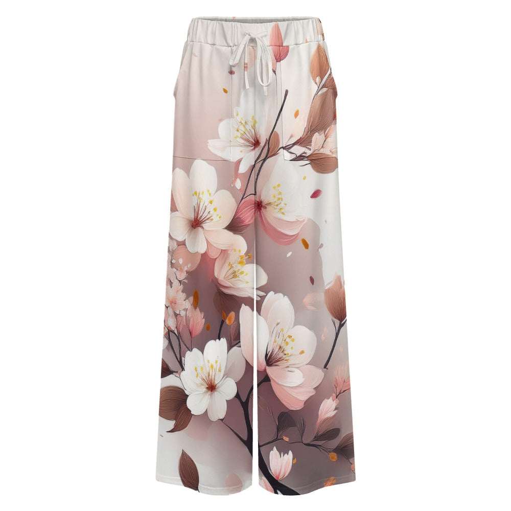 Wide-leg pants Inkedjoy