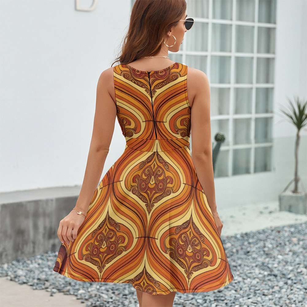 Sleeveless Dress Inkedjoy