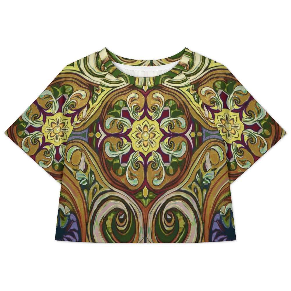 Crop Top Short-Sleeve T-Shirt Inkedjoy