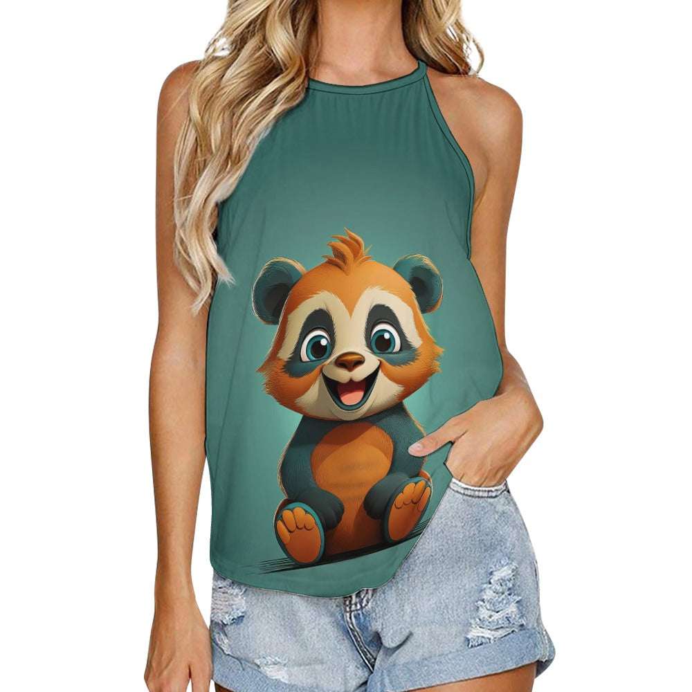 Crew Neck Vest Inkedjoy