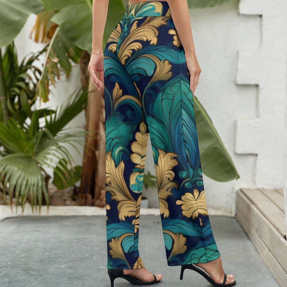 Wide Leg Pants Inkedjoy