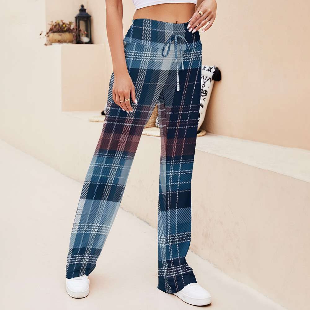 Straight Lace-Up Pants Inkedjoy