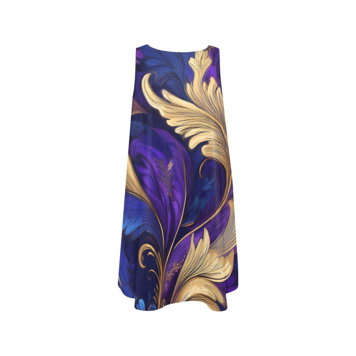 Sleeveless Pocket Dress Inkedjoy