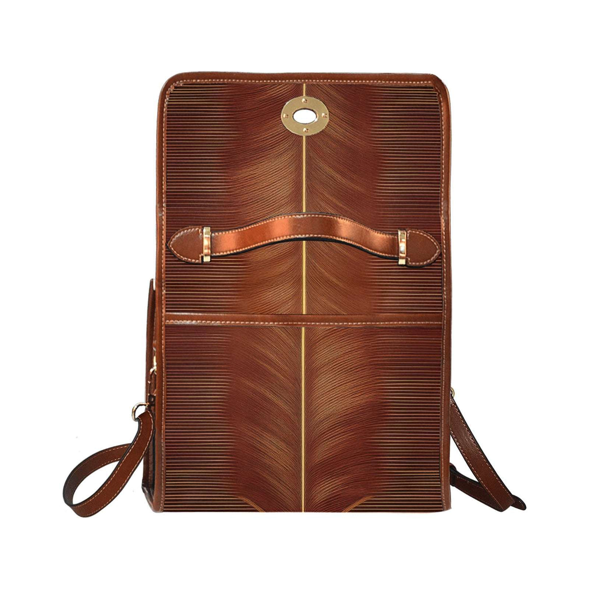 Waterproof Canvas Bag-Brown Inkedjoy