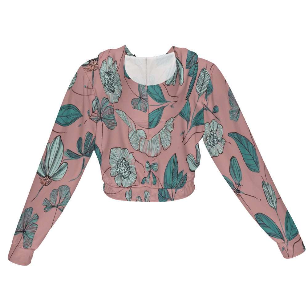 Chiffon Cropped Jacket Inkedjoy