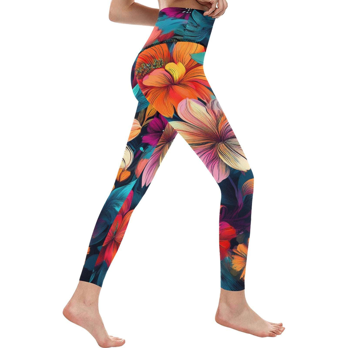 High-Waisted Leggings Inkedjoy