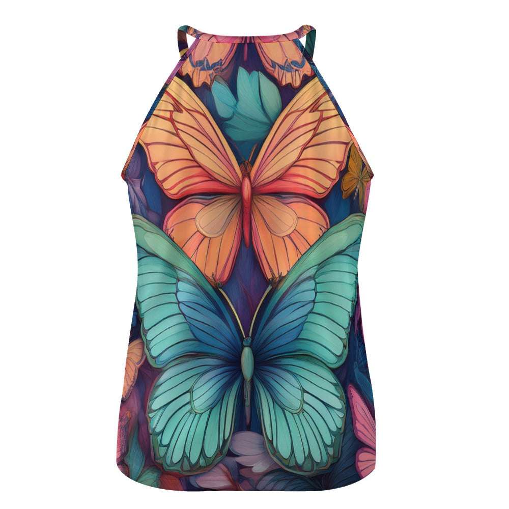 Crew Neck Vest Inkedjoy