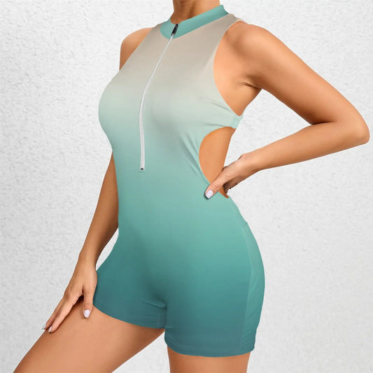 Gradient Green One-Piece swimsuit from London Look