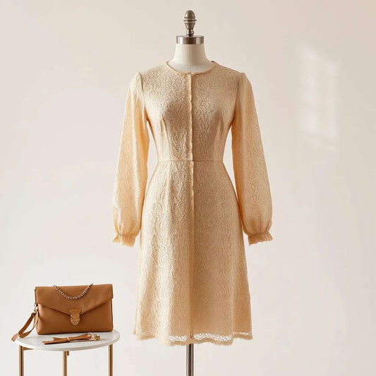Long Sleeved Lace Dress: Styling Dos and Don ts London Look