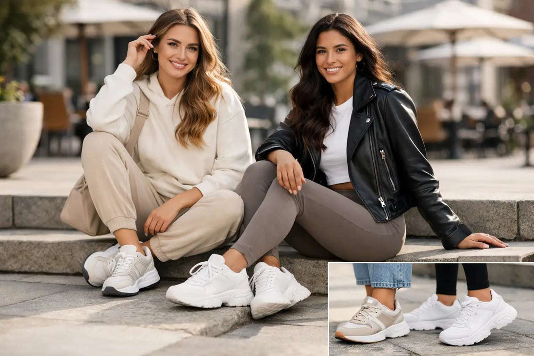 Comfortable Women’s Trainers Outfit Ideas London Look