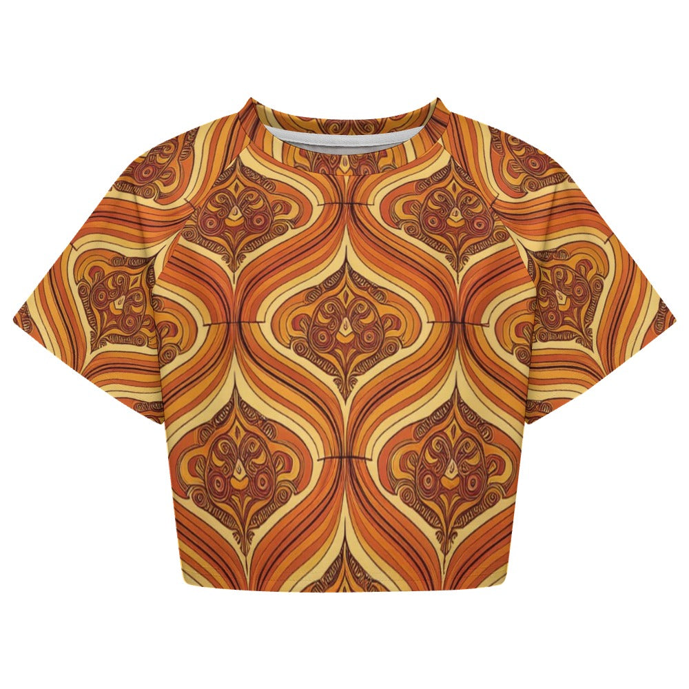 Crop Top Short-Sleeve T-Shirt