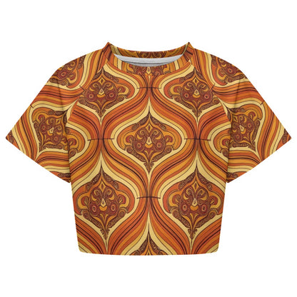 Crop Top Short-Sleeve T-Shirt