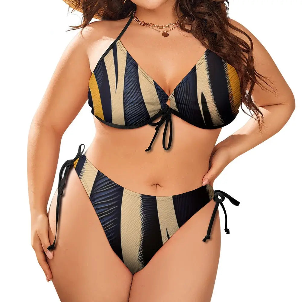 Large Size Bikini Swimsuit Inkedjoy