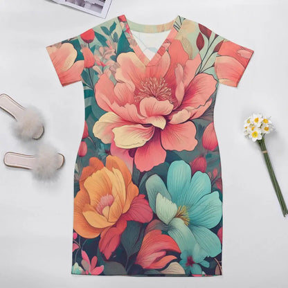Loose Pocket Dress Inkedjoy